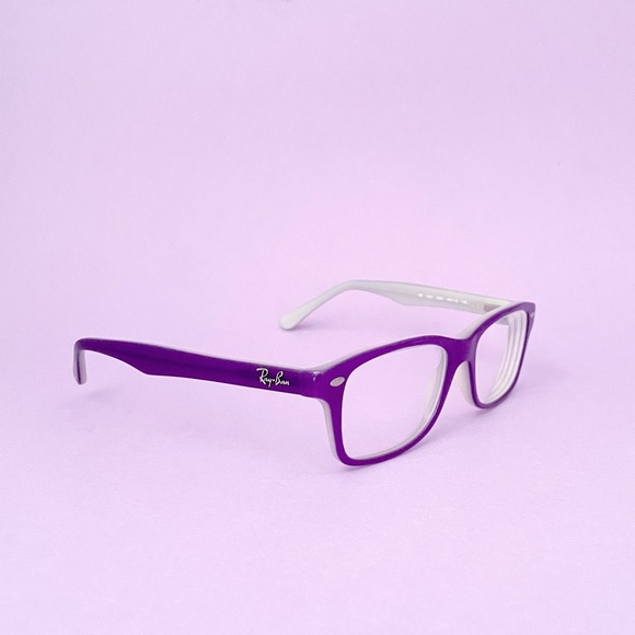 Ray-Ban Child RB 1531 3591 Violet on Opal Ice Eyeglasses Frames 48-16 130 - Picture 14 of 16